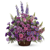 Gracious Lavender Basket